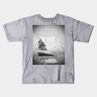 Wolf Winter Coming Kids T-Shirt